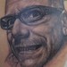 Tattoos - black and grey self portrait. - 49214